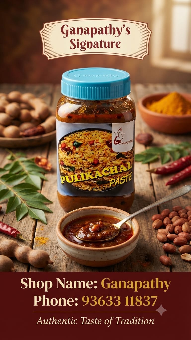 Pulikachal Paste — Brahmin made, sattvic