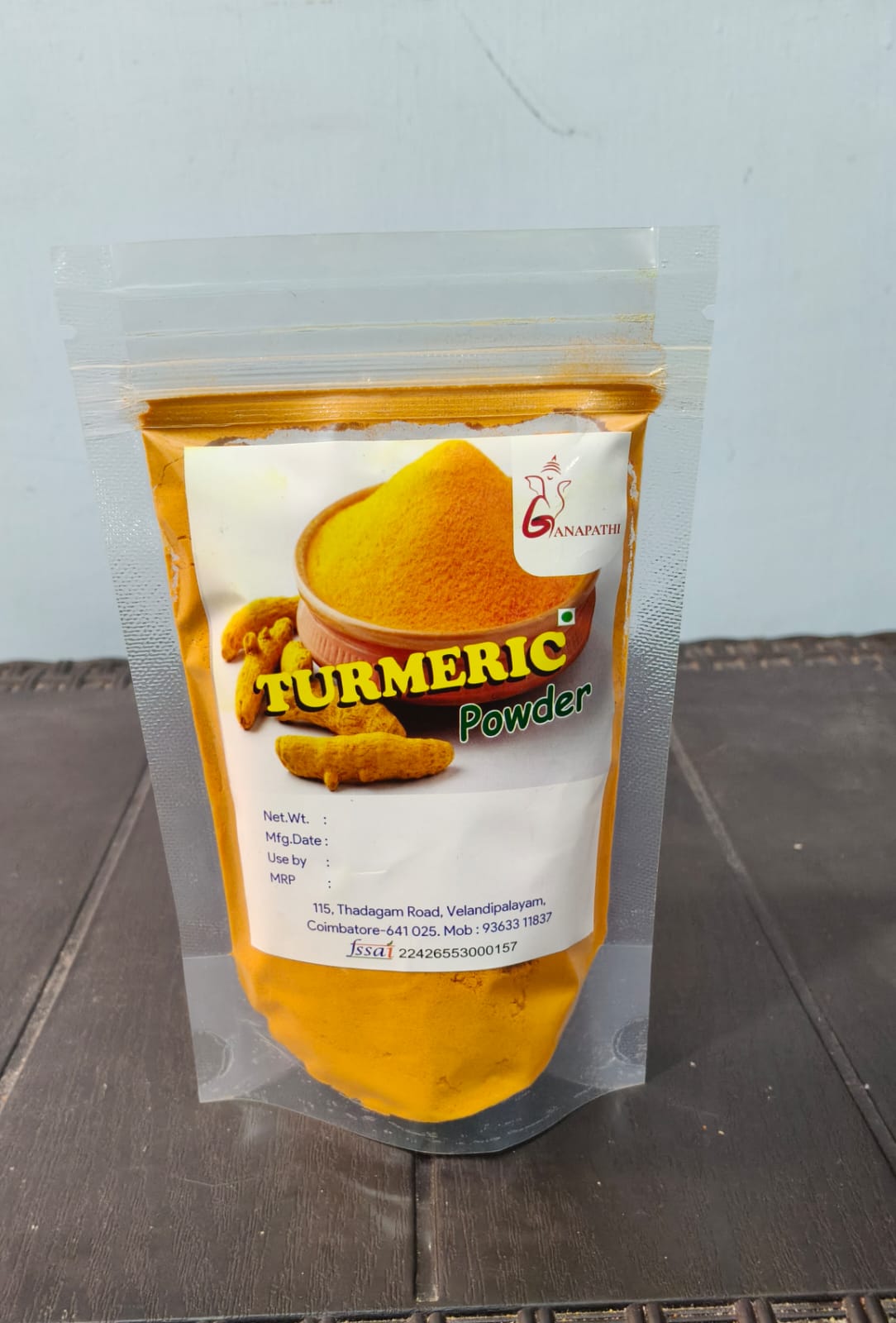 Turmeric Powder — Brahmin made, sattvic